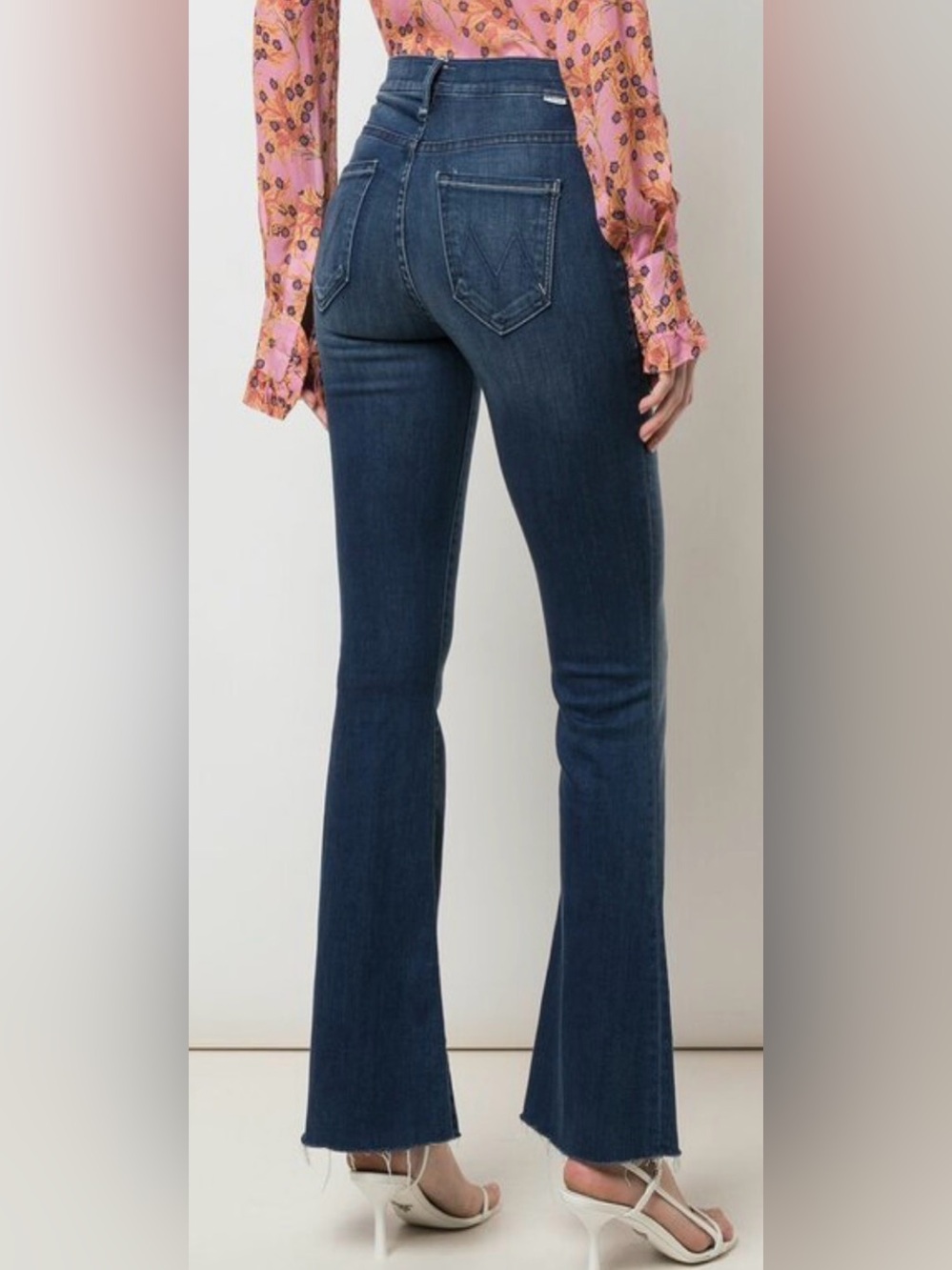 MOTHER The Weekender Fray The Road to Paradise Blue Size 27 - Picture 2 of 12
